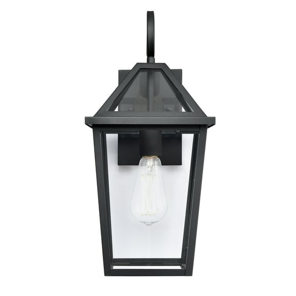 Millennium Lighting  Eston 1 Light Outdoor Wall Sconce in Powder Coat Black 17.5  Inch