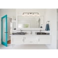 thumbnail image 3 of Innovations Lighting  Cone 4 Light 42" Bath Vanity Light Matte White/Brushed Satin Nickel, 3 of 5
