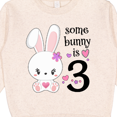 thumbnail image 3 of Inktastic Somebunny is Three-third Birthday Bunny Toddler Sweatshirt, 3 of 4