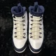 thumbnail image 4 of Ni - ke Ni - ke Air Jordan 9 Retro Pearl Blue UNC White Mens Size 9 302370-145 Sneakers, 4 of 5