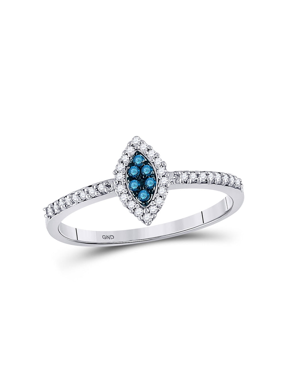 Details about   1.66 Princess Blue Stone Promise Bridal Wedding Designer Ring 14k Rose Gold 