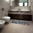 thumbnail image 5 of Ottomanson Non-Slip Hallway Runner Rug 20" x 59" Perfect for High Traffic Areas, Navy Triangles, 5 of 8