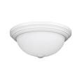 thumbnail image 4 of 4903-WH Millennium Lighting 2 Light Flush Mount-5.62 Inches Tall and 13 Inches Wide-White Finish, 4 of 7