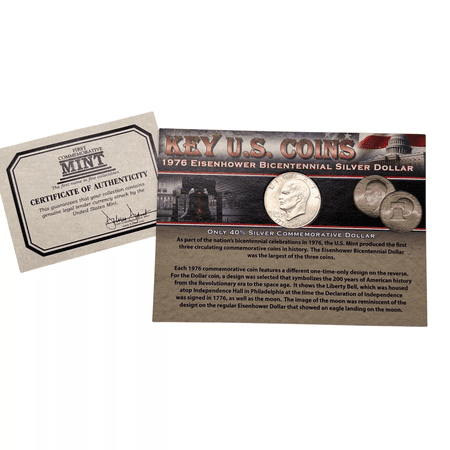 Key U.S. Coins: 1976 Eisenhower Bicentennial Silver Dollar