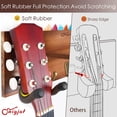 thumbnail image 3 of Soporte de pared para guitarra SNIGJAT, gancho giratorio con estante acústico, 3 of 7
