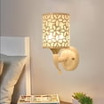 thumbnail image 4 of Lámpara de pared decorativa de moderno E26 / E27 LED lámpara de pared creativa de iluminación dormitorio decoración interior para hogar Salvador aplique de pared, 4 of 9