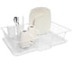 thumbnail image 1 of Set de escurridores para platos Sweet Home Collection, metal y plástico, 1 of 4
