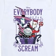 thumbnail image 3 of The Nightmare Before Christmas - Everybody Scream - Youth Short Sleeve Graphic T-Shirt, 3 of 5