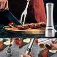 thumbnail image 1 of Fiudx Molinillo de Pimienta de Acero Inoxidable, Molido Manual de Cerámica, Elegante Herramienta de Cocina, Molido Multiespecias, Perfecto para Mesas de Comedor, Diseño Ecológico, Tamaño de 65 Ml, Pr, 1 of 6
