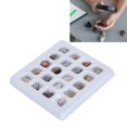 thumbnail image 1 of Trousse de Collection de Roche et de Minéraux Trousse Éducative Professionnelle de Science des Roche Minérale pour Collectionneurs Enseignants, 1 of 7