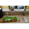 thumbnail image 2 of Corgi Pumpkin Ride with Goat Dish Drying Mat, 2 of 2