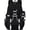 Black and White, variant on School Backpack for Girls Kids Teens Adult Large Capacity Cute Bookbag for Primary Middle High School & College Students Durable Daypack Schoolbag