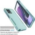 thumbnail image 2 of Tiflook For Motorola Moto G Stylus 5G (2023 Only) | XT2315 Case,Shockproof Protection Heavy Duty Armor Hard Plastic & Rubber Rugged Bumper 2-in-1 Sturdy Phone Case - Teal, 2 of 6