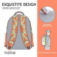 thumbnail image 4 of Traditional Sacred Mandala Student Backpack - Waterproof Ergonomic Bookbag with Spinal Support, 4 of 6