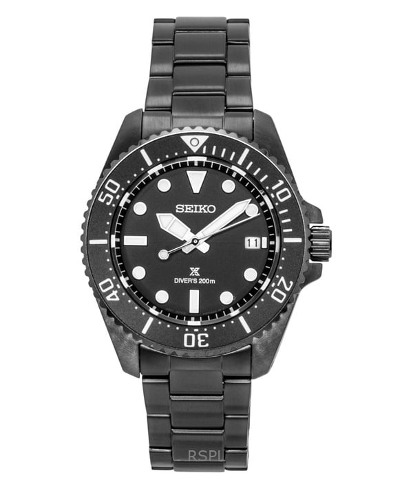 Seiko SSC911 Speedtimer Gray and Black Chronograph Solar Watch