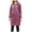 Light Pink, variant on Female Long Sleeve Hoodie Womens Hooded Cardigan Jacket Long Open Front Zipper Thin Fall Winter Warm Outwear with Drawstring and Pockets S