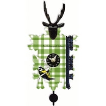 Kuckulino Black Forest Clock with quartz movement and cuckoo chime