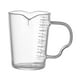 thumbnail image 1 of Vaso medidor de vidrio para espresso, vaso medidor resistente al calor con doble boquilla y vaso para chupito 150ml, 1 of 9