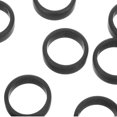 thumbnail image 5 of FUTUREORYY 10Pcs Flexible Black Silicone Rings Comfortable Sports Rings for Outdoor Activities, 5 of 5