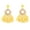 Yellow, variant on Anvazise Boho Women Hollow Rhombus Rattan Woven Tassel Statement Dangle Stud Earrings Yellow