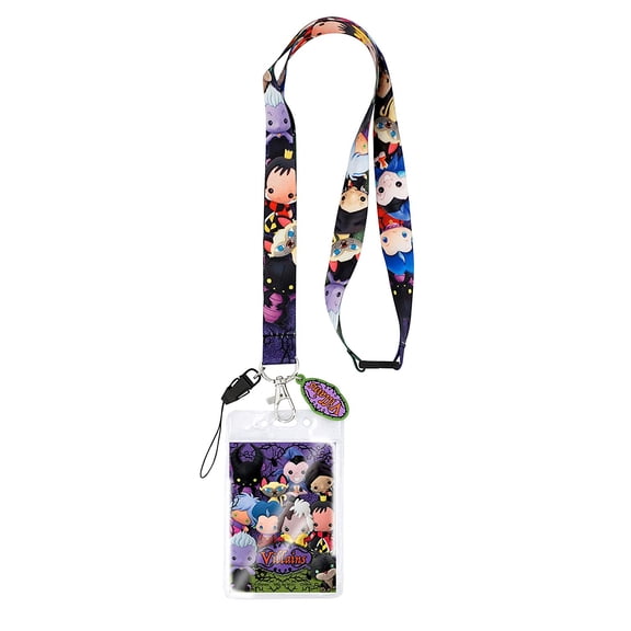 Disney Villains Foam Style Charm Lanyard