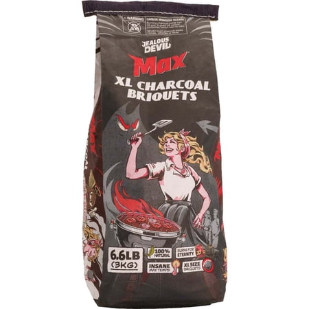 Jealous Devil Max 6.6 Lb. Pillow Charcoal Briquets JDMAX66LBS