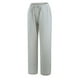 thumbnail image 5 of Pantalones anchos con cordón para mujer, de algodón liso y cintura elástica, para uso informal, 5 of 8