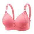 thumbnail image 3 of DuoJiaJ Women's Wireless Bra With Seamless Smooth Comfort Wirefree T Shirt Bra Bras for Women Pink, 3 of 3