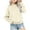 Beige, variant on 4-12Years Kids Boys Girls Toddlers Long Sleeve Sweatshirt Round Neck Pullover Casual Top Teen Girl Clothes Gift for Kids