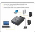 thumbnail image 3 of Conmutador KVM IOGEAR USB de 4 puertos con cables y control remoto GCS24U, 3 of 3