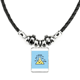 thumbnail image 1 of química de la fórmula animada collar a mano colgante de cuerda de cuero Unbranded M, 1 of 3
