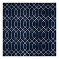 thumbnail image 6 of Marilyn Monroe Glam Collection Area Rug - Trellis (7' 10" Square Navy Blue Silver/Silver), 6 of 10