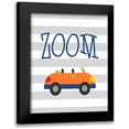 thumbnail image 1 of Robinson, Tamara 20x24 Black Modern Framed Museum Art Print Titled - Car Zoom, 1 of 5