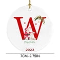 thumbnail image 3 of Rbaofujie Christmas Decorations Outside Christmas Tree Decoration Pendant Personalized Christmas 26 Letter Decoration, Christmas Tree Decoration Christmas Gift Christmas Decorations Indoor, 3 of 3