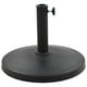 thumbnail image 2 of Base de sombrilla VidaXL redonda de poliresina negra, 10 kg de peso, 2 of 7