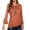 Red, variant on Aloohaidyvio Women's Fall Casual Solid Color Flared Long Sleeve T-Shirt Round Neck Loose Basic Blouse Tops Red S