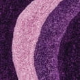 thumbnail image 2 of United Weavers of America Swirl Shag Contemporary Area Rugs, Purple, 2 of 5