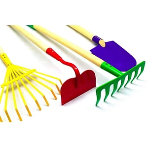 G & F Products Kids Garden Tool Set, 4-Piece, Ages 5+