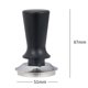 thumbnail image 2 of Distribuidor de café nivelador de acero inoxidable 304, herramienta de prensado de granos de café, espresso Negro 51mm, 2 of 9