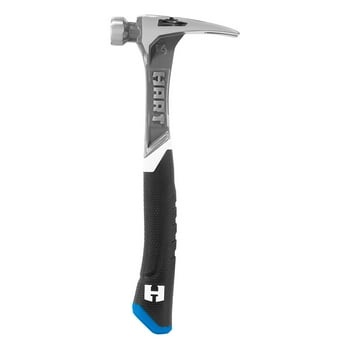 HART 16-Ounce Steel Hammer with Magnetic Nail Set