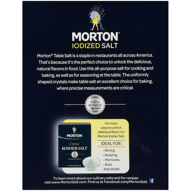 Morton Iodized Salt, 64 oz. - Samsclub.com