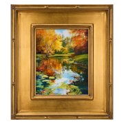 Creative Mark Museum Plein Aire Ornate Picture Frame - 16x20 - Gold Leaf - Pack of 2, High-End Antique Style Frames - Open Back with No Glass or Backing