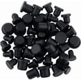 thumbnail image 7 of 50Pcs 5 Sizes Silicone Hole Plug Rubber End Covers Black Round Rubber Waterproof Salt and Pepper Shakers Stopper Replacement Flexible Stopper Fit for 5.5-9.5mm Inner Diameter Hole Bottles diy, 7 of 7