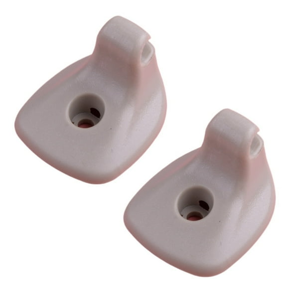2Pcs Beige Car Front Sun Visor Support Clip 1GW25DX9AA Fit For Chrysler 200 For Dodge Avenger 2011 2012 2013 2014 Plastic