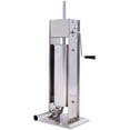 thumbnail image 5 of 15LBS/7L Capacity Vertical Meat Filler, Heavy Duty Dual Speed Stainless Steel Sausage Maker Machine With 4 Nozzle For Home And Commercial Use, 5 of 7