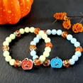Halloween Bracelet for Women, Trick Or Treat Bracelet, Spooky Jack O