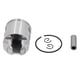 thumbnail image 2 of Piston Kit, Assembly Cylinder Pistons Set Surging Power Replacement Strong Gas Compression 43mm With Pin For HUSQVARNA 545 550XP For Chain Saw ANGGREK Linear Moving Parts, 2 of 8