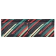 thumbnail image 6 of Yayeee Kitchen Valance Rod Pocket 54" x 18" Living Room Window Curtain, Abstract Stripes, 6 of 6