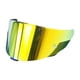 thumbnail image 2 of Protector de casco de motocicleta profesional Fácil de instalar Reemplazo de piezas Premium Face Oro, 2 of 9