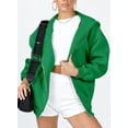thumbnail image 4 of Sudadera con Capucha PRETTYGARDEN 2025 con Cierre Verde M, 4 of 7